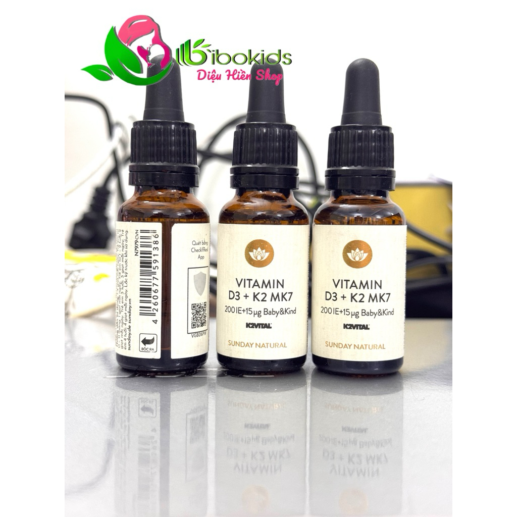 (Mẫu tiếng việt) Vitamin D3 K2 MK7 Đức mẫu mới