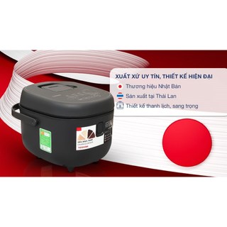 Nồi cơm điện tử Toshiba 1.8 lít RC-18DR4TVN(W) - Chính hãng 100%, nhiều chương trình náu, giữ ấm, công nghệ gia nhệt 3D