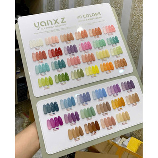 Set sơn thạch đục Yanzx 40 màu + tặng kèm bảng màu