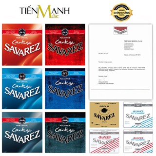 [Chính Hãng] Bộ Dây Đàn Guitar Classic Strings Savarez 520B 510CJ 510CR 510CRJ 510AJ 510AR 540J 540R 510MR 510MJ 510MRJ