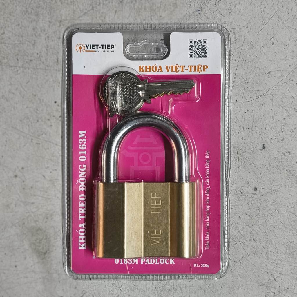 Ổ Khoá Việt Tiệp Treo Bằng Đồng 0138M, 0145M, 0152M, 0163M, 0166M | Khoá Cửa, Khoá Xích