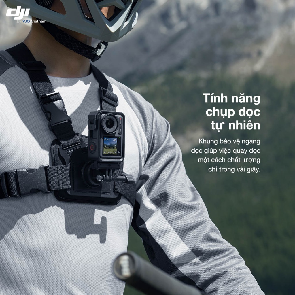 Camera hành động DJI Osmo Action 4 máy quay hành trình 4K 120fps, góc siêu rộng - Hàng Chính Hãng | BigBuy360 - bigbuy360.vn