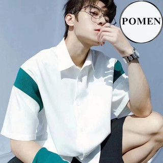  Áo sơ mi ngắn tay nam nữ form rộng Unisex TK01 phong cách Hàn Quốc chất liệu vải lụa mềm không nhăn 