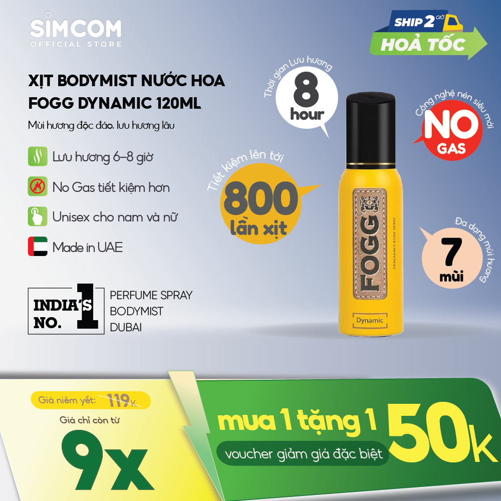 Xịt toàn thân nước hoa FOGG DUBAI dùng để khử mùi,tạo mùi thơm,dùng được cho cả nam và nữ,lưu hương 