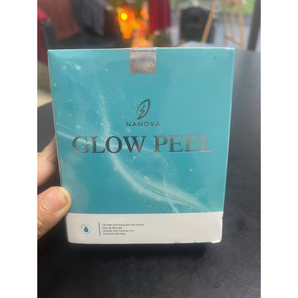 serum GLOW PEEL NANOVA chính hãng