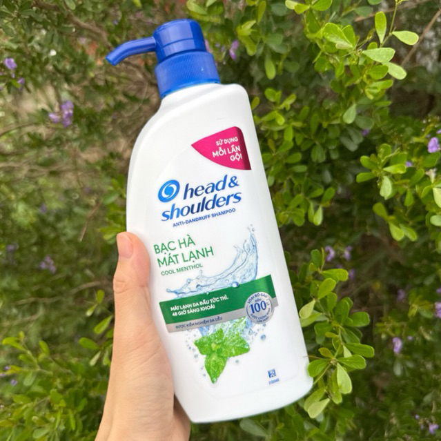[THÊM DUNG TÍCH -> 700ML] Dầu Gội Sạch Gàu Head & Shoulder Bạc Hà Mát Lạnh