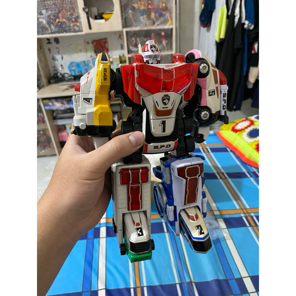 Mô hình DX gattai Dekaranger Robo bandai 2nd
