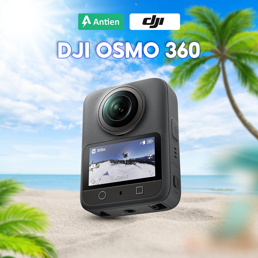 Camera hành động DJI Osmo 360 cảm biến 1/1.1 inch, quay video 360 độ đột phá chuẩn 8K (DJI O360)