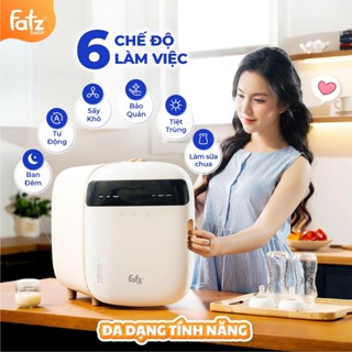 Máy tiệt trùng sấy khô khử mùi UVC-LED công nghệ Nano Plasma Ion PLASMAX 3 Fatz Baby FB4792TN( King 2, Moaz MB044, MB082