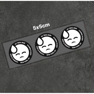  Tem In Nhiệt UV & Combo 3 Tem GODANDFAMOUS Trắng Dán Xe Đạp Fixed Gear  CYB  