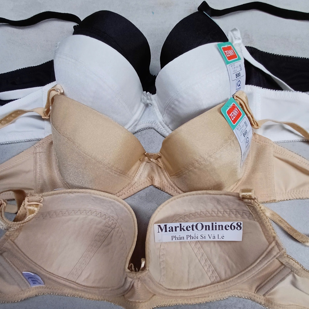 3 Aó Lót Ngực Zenny Không Mút Có Gọng Hàng Việt Nam Giống Áo Triumph Mặc Thoải Mái ZN305