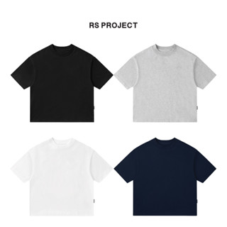 Combo 2 Áo Thun Trơn Boxy Fit Premium ROSS STUDIO Nhiều Màu Cotton 250gsm