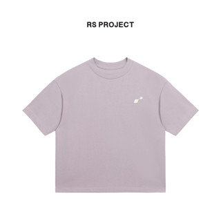 Áo Thun Boxy Fit ROSS STUDIO Xám Lạnh Cotton 280gsm Logo Kim Loại - R IC BASIC GREY