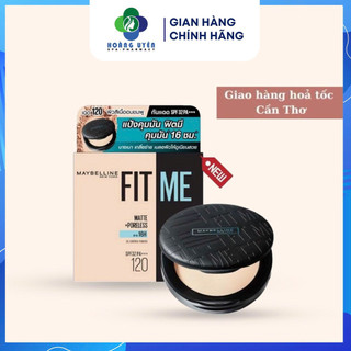  Phấn Phủ Kiềm Dầu Mịn Lì 16H Che Phủ Chống Nắng SPF32 PA+++ Maybelline New York Fit Me 