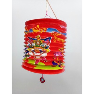 Combo 10 Lồng đèn Giấy - TRÒN TRUNG 16cm