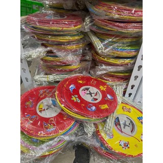 Combo 50 Lồng đèn Giấy Trung thu - TRÒN TRUNG 16cm