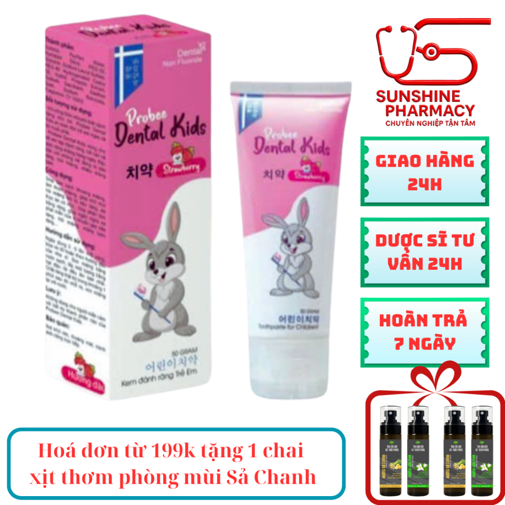 [CHÍNH HÃNG] Kem đánh răng Probee Dental kids