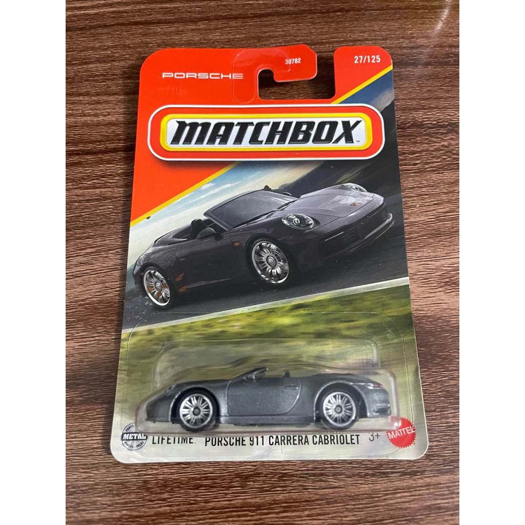 Xe mô hình Matchbox Porsche 911 Carrera Cabriolet