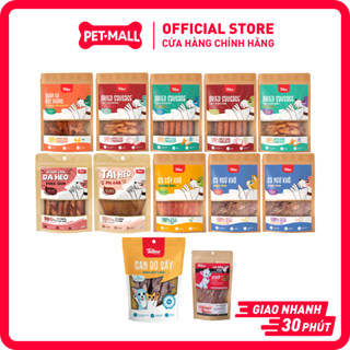  Treat Snack cho chó mèo TELLME đồ ăn vặt từ thịt sấy khô tăng cường miễn dịch tiêu hóa Petmall 