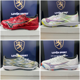 (Khâu Đế, Lùi 1 Size so Giày 3 sọc ) Giày Bóng Đá Alpha As Pro Đinh TF Tặng Tất, Hộp,Túi Đựng Giày