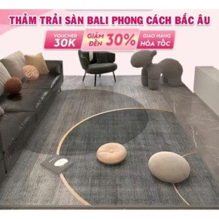    MẪU MỚI   Thảm lì bali nhập khẩu - Thảm trải sàn Trang trí phòng ngủ phòng khách Phong cách bắc âu 1m6x2m3 to đại 