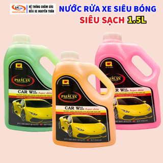 NƯỚC RỬA XE BỌT TUYẾT SIÊU BÓNG PALLAS 1.5L CHUYÊN DỤNG LÀM BÓNG SƠN XE Ô TÔ XE MÁY TẨY RỬA BỤI BẨN