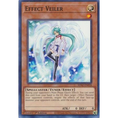Effect Veiler - SDAZ-EN018 - Common 1st Edition