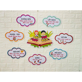 Nội quy góc thư viện 7 mây