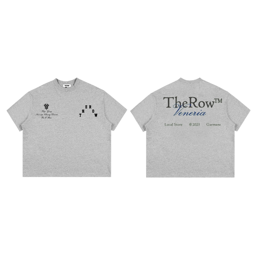 Áo Thun Boxy Local Brand THEROW Tay Ngắn Cotton 250gsm "77 x Veneria" Áo Phông Forrm Rộng Mùa Hè Kiểu Đẹp Unisex Nam Nữ | BigBuy360 - bigbuy360.vn