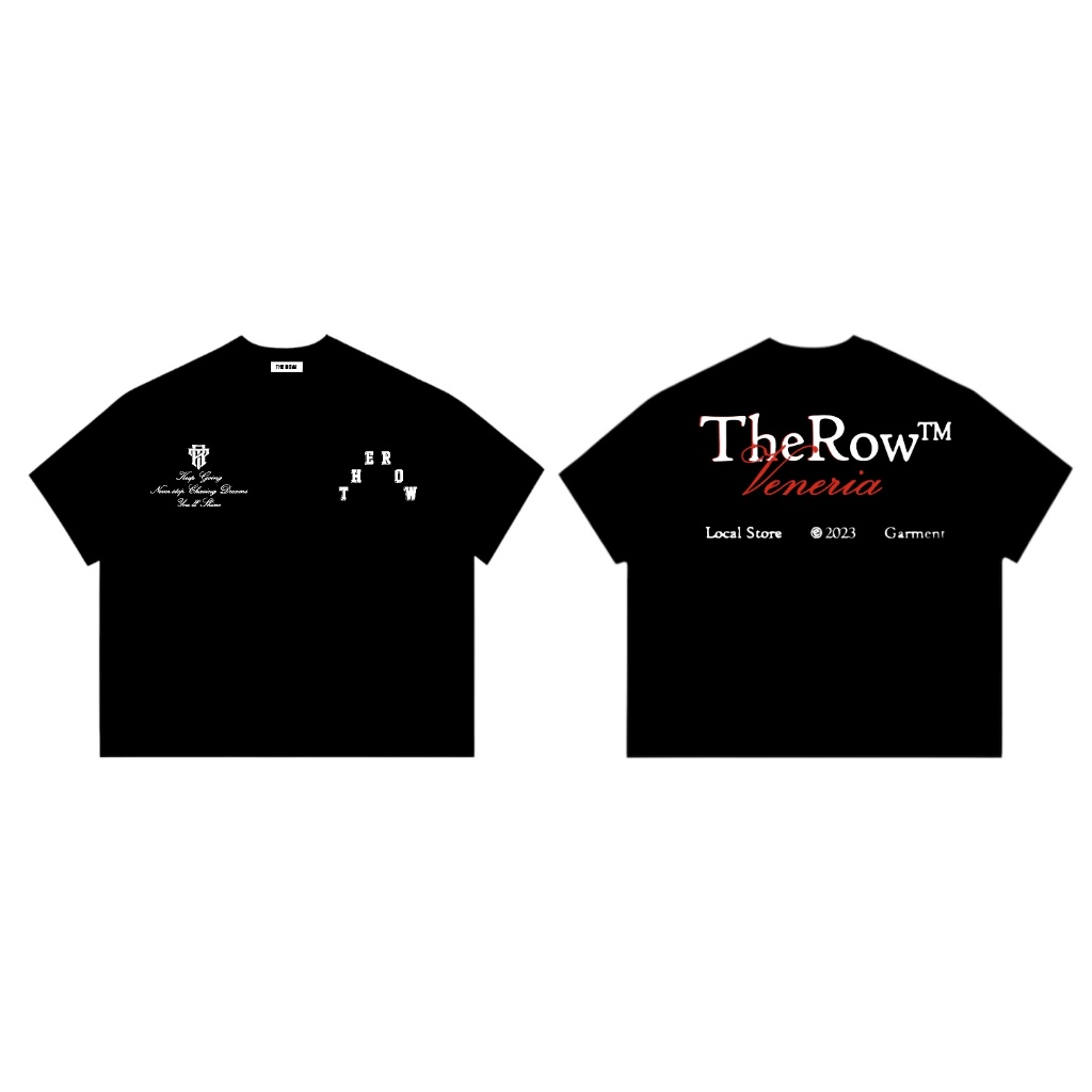 Áo Thun Boxy Local Brand THEROW Tay Ngắn Cotton 250gsm "77 x Veneria" Áo Phông Forrm Rộng Mùa Hè Kiểu Đẹp Unisex Nam Nữ | BigBuy360 - bigbuy360.vn