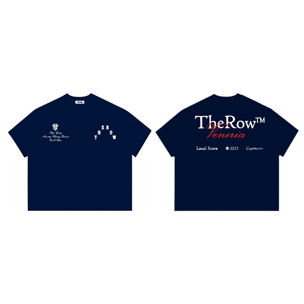 Áo Thun Boxy Local Brand THEROW Tay Ngắn Cotton 250gsm "77 x Veneria" Áo Phông Forrm Rộng Mùa Hè Kiểu Đẹp Unisex Nam Nữ | BigBuy360 - bigbuy360.vn