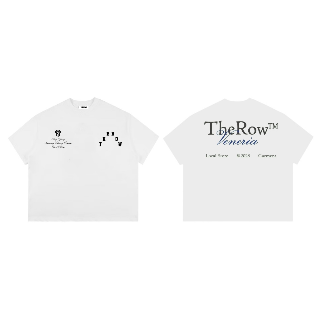 Áo Thun Boxy Local Brand THEROW Tay Ngắn Cotton 250gsm "77 x Veneria" Áo Phông Forrm Rộng Mùa Hè Kiểu Đẹp Unisex Nam Nữ | BigBuy360 - bigbuy360.vn
