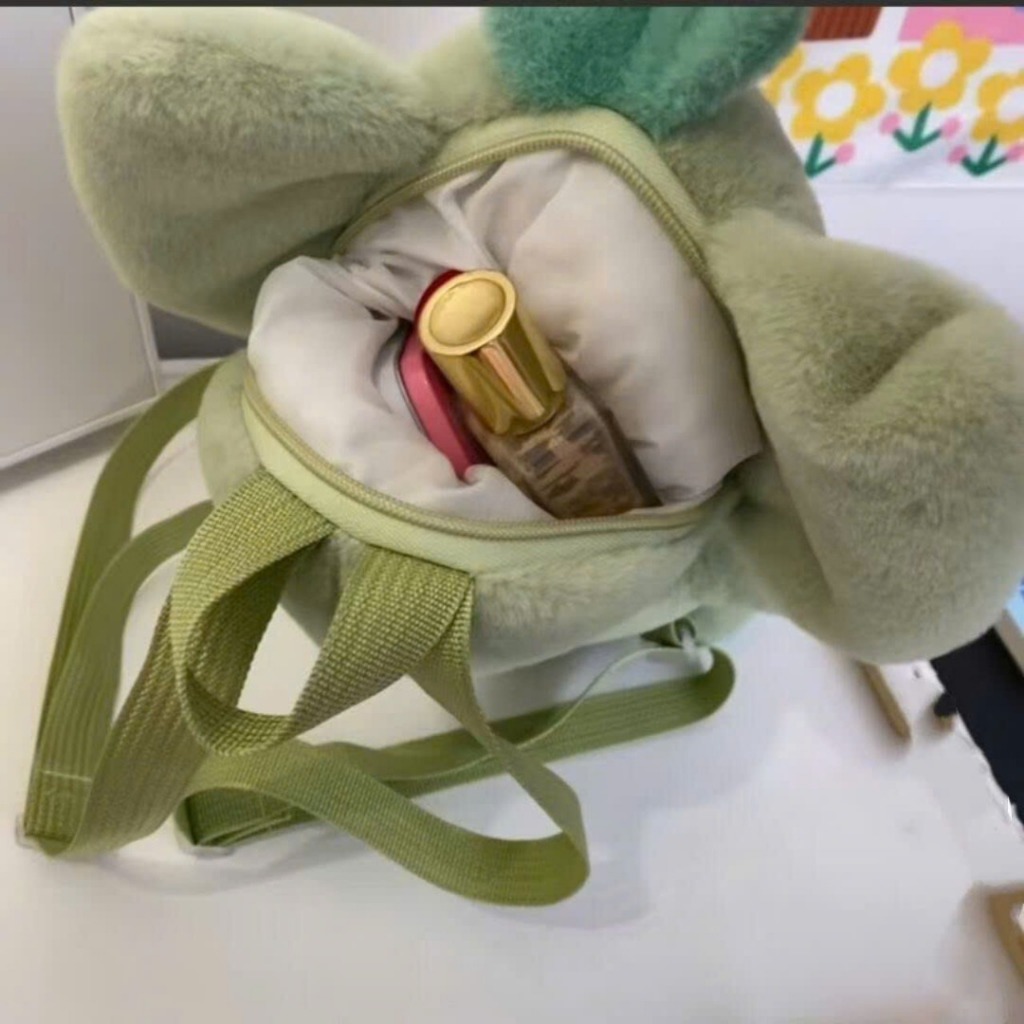 Guangluo hoạt hình ba lô búp bê voi sang trọng dễ thương