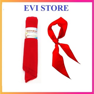 Set 10 khăn quàng đỏ may viền đẹp / Khăn đỏ học sinh