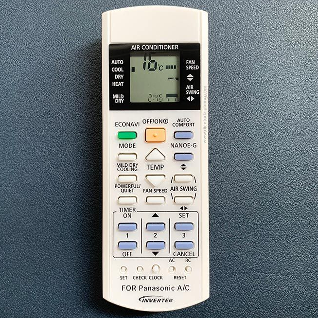 Điều khiển điều hòa Panasonic Econavi 2 chiều