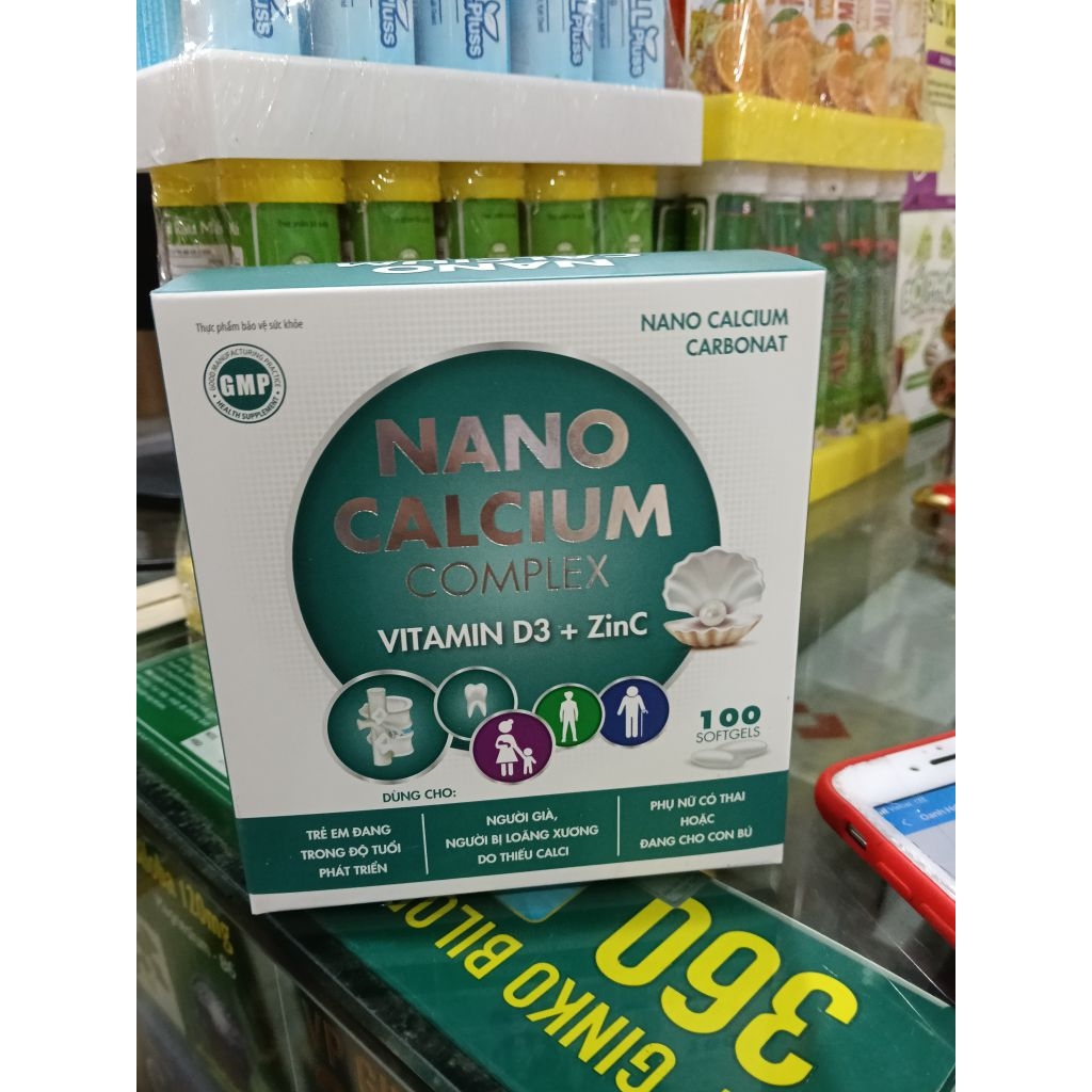 Viên uống NANO CALCIUM complex