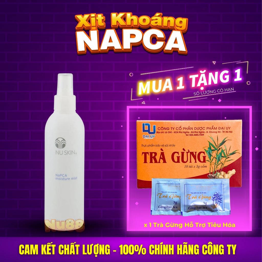 (Hàng Công Ty) Xịt khoáng Napca Chính Hãng Nuskin