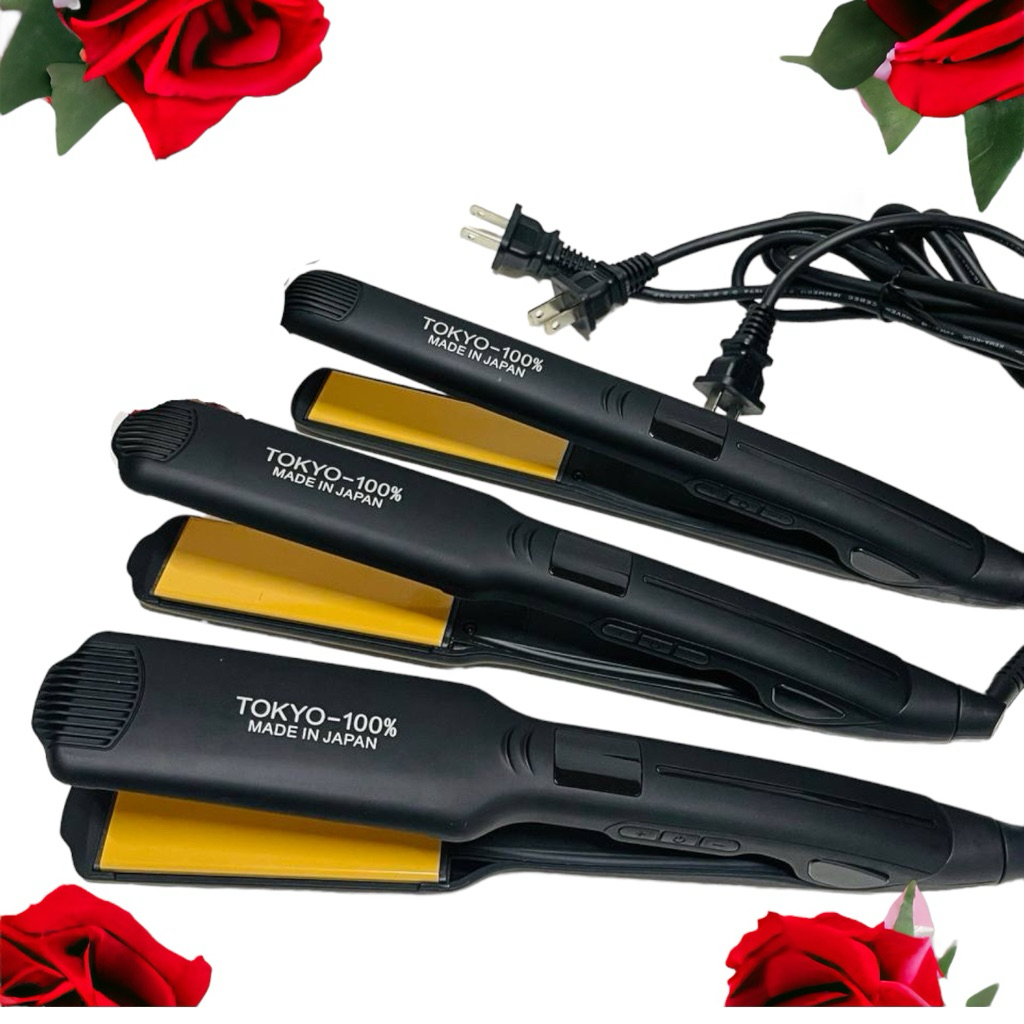 Máy là tóc duỗi tóc TOKYO mặt sứ bóng mượt bảo vệ tóc dùng cho salon chuyên nghiệp