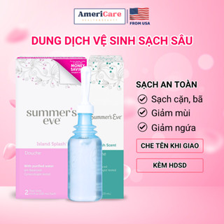 Dung dịch vệ sinh phụ nữ Summer's Eve, thụt rửa vệ sinh sạch sâu, thụt rửa âm đạo, douche làm sạch, khử mùi - AmeriCare