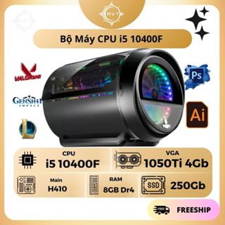 Bộ May Tính Chiến Game i5 10400F ,Main H410 ,Ram 8Gb D4