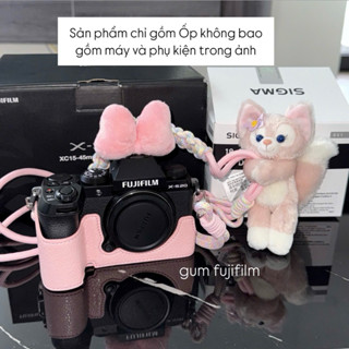   Sẵn HN   Bao da halfcase FujifilmX-S20 - Vỏ Túi Máy Ảnh Handmade Da Vỏ Máy Ảnh Nửa Thân Cho Fujifilm Xs20 