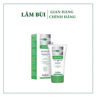   SẴN  Sữa Rửa Mặt Dermacos Anti-Acne Deep Cleansing Gel 150ML| Lâm Bùi Cosmetics 