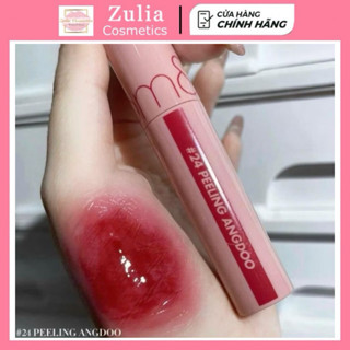 Son Kem Bóng Romand Juicy Lasting Tint 24 Peeling Angdoo Màu đỏ hồng dâu