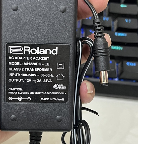 cục nguồn đàn roland 12v 1a-2a