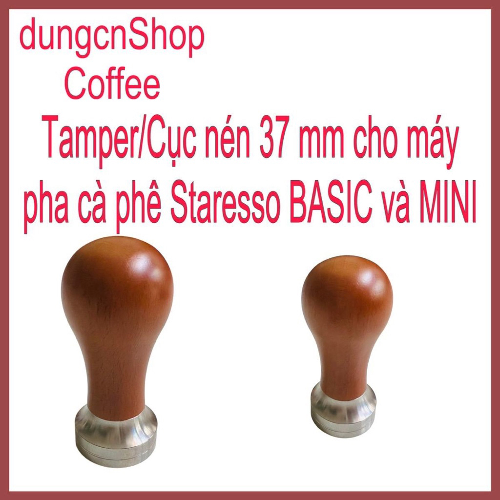 Tamper - Cục nén 37 mm cho thiết bị pha cà phê Staresso basic/Staresso mini/Staresso SP200