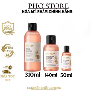 Bigsize - Nước sen Hậu Giang 310ml Cocoon Toner giúp phục hồi đa nhiệm cho da rất nhạy cảm