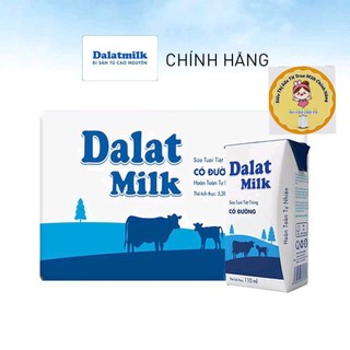  Sữa ĐÀ LẠT MILK có đường 110ml 