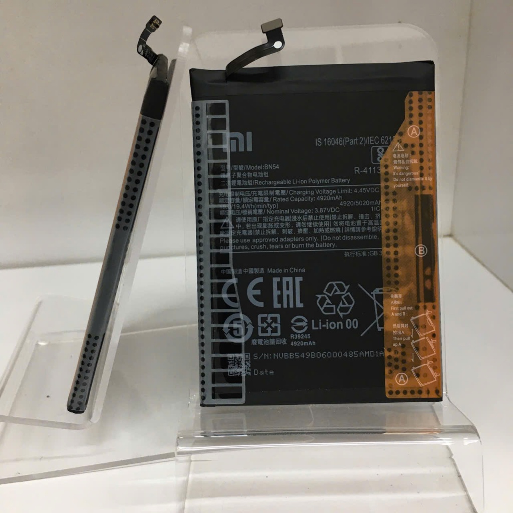 Pin zin cty Xiaomi Redmi Note 9, BN54