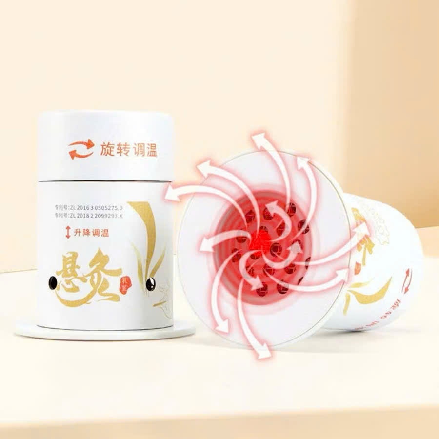 Cốc Xông Ngải Cứu Giấy Dán Tái Sử Dụng Nhiều Lần, Tiện dụng