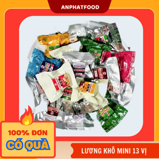   SALE SỐC  - 1kg Lương Khô Mini Mix 13 Vị Đặc Biệt thơm ngon Hải Châu –| An Phát Food Chính Hãng 